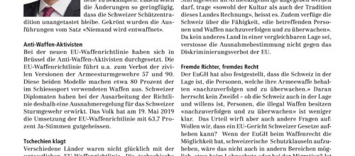 22.1.20 Sturm aufs Sturmgewehr